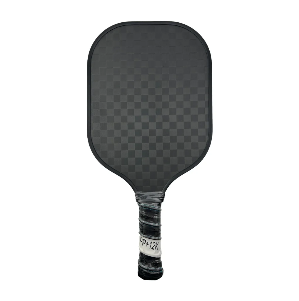 12k-carbon-fiber-pickleball-paddle-glorypaddle Premium 12K Carbon Fiber Pickleball Paddle with Large Square Weave - GloryPaddle
