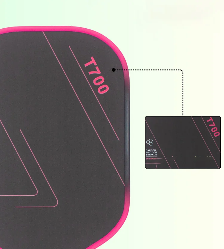 T700 Raw Carbon Fiber Peel Ply Texture for Enhanced Spin and Ball Control