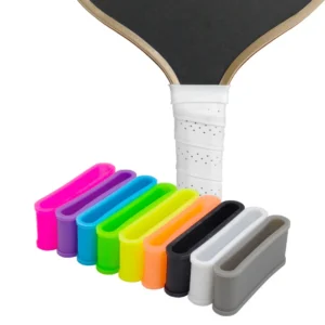 Custom Branded Silicone Rubber Rings for Pickleball Paddle Grips with Logo Printing