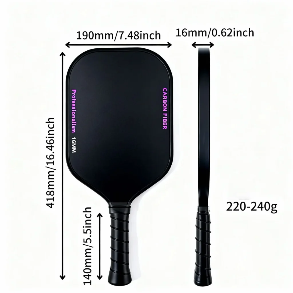Technical-Specifications-Chart-for-T700-Pickleball-Paddles-11mm13mm-220g-±-5g-and-14mm16mm-230g-±-5g-Weight-to-Thickness-Ratios-for-Professional-Customization