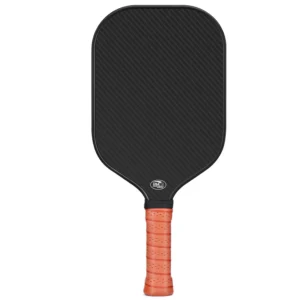 Customizable 3k woven carbon fiber pickleball paddle with traditional checkerboard pattern for tennis and paddle pro shops