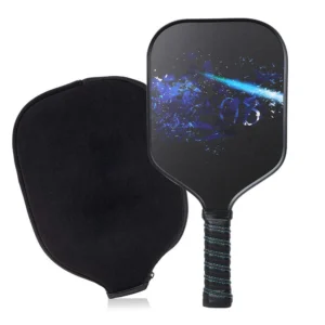 B2B custom fiberglass pickleball paddle sets with portable carry bag and indoor outdoor balls-1