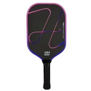 Factory wholesale T700 raw carbon fiber thermoformed pickleball paddle, Model 101.